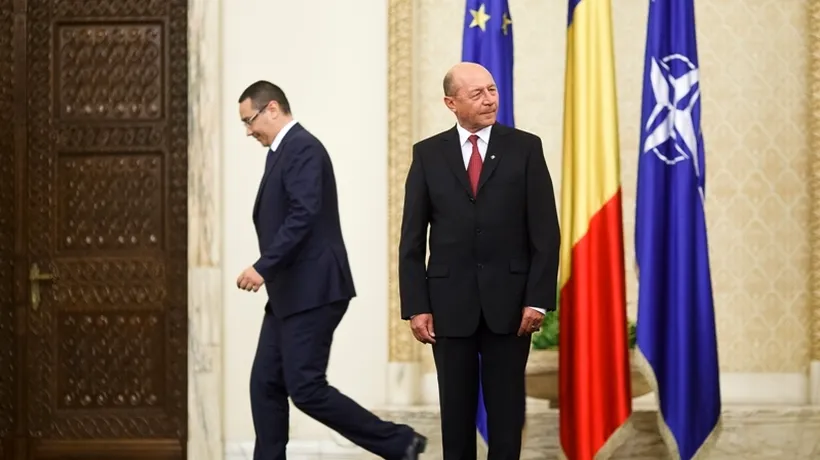 Ponta: Nu voi merge niciodată la o reuniune internațională în același timp cu președintele