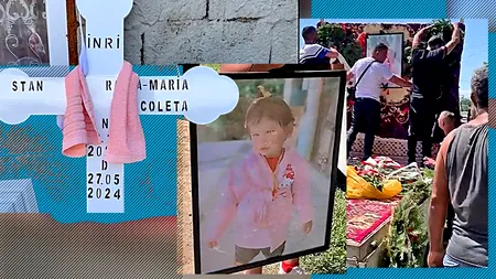 Raisa, fetița de 2 ani ucisă de verișorul ei, înmormântată. Tatăl copilei, acuzații grave: „Băiatul criminal a fost ajutat de cineva din familie”