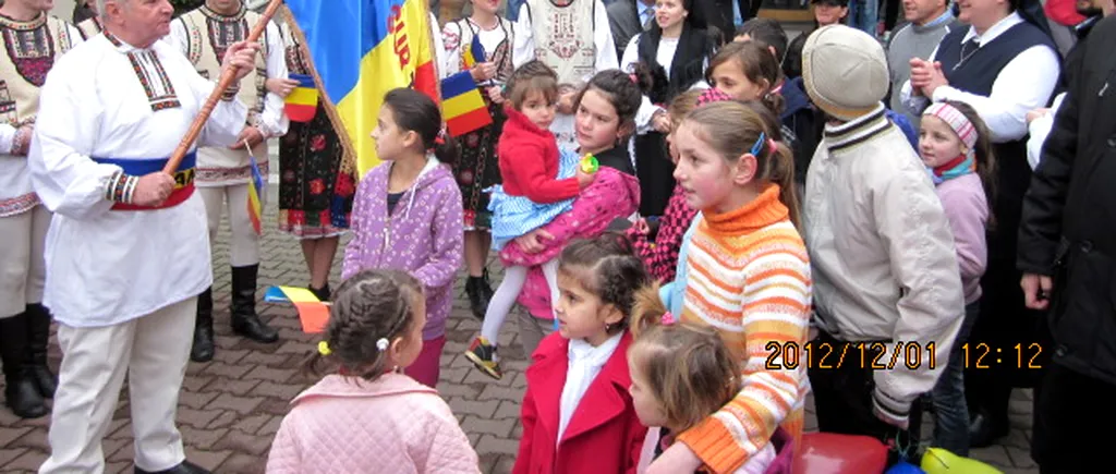 Un tricolor de suflet pentru cei 140 de copii orfani sau abandonați de la Casa „Sf. Iosif, insula de românism din Odorheiu Secuiesc. VIDEO + FOTO