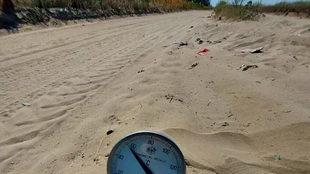 FOTO | Doljul se topește! 70 de grade Celsius, în nisipul din Sahara Olteniei
