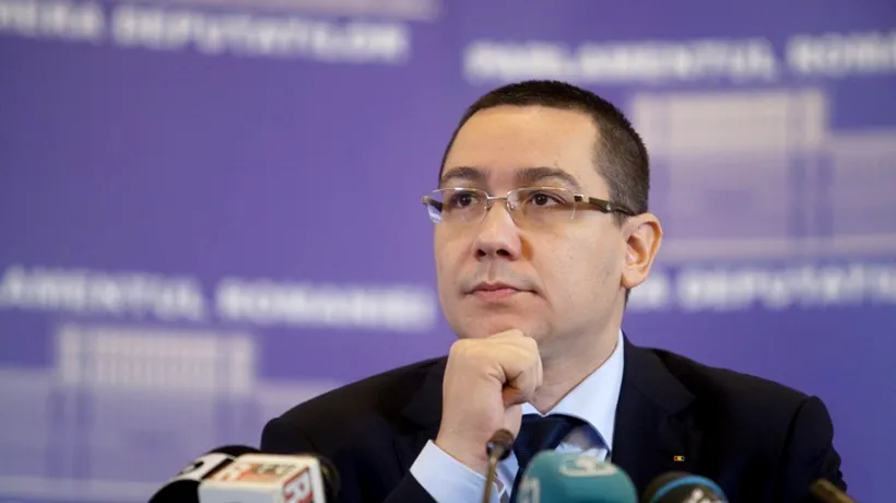 Ponta asigură că ordonanța taxelor locale va fi publicată miercuri în Monitor