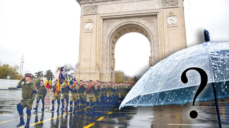 Mergem cu umbrelele la parada militară de 1 Decembrie? ANM a transmis, pentru Gândul, cum va fi vremea în Ziua Națională a României
