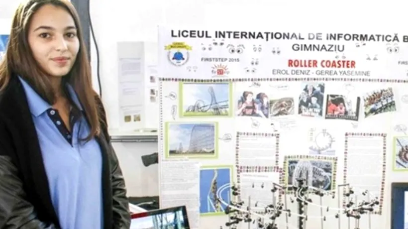 Yasemin Gerea, fiica ministrului Andrei Gerea, printre elevii premiați la un concurs de proiecte științifice