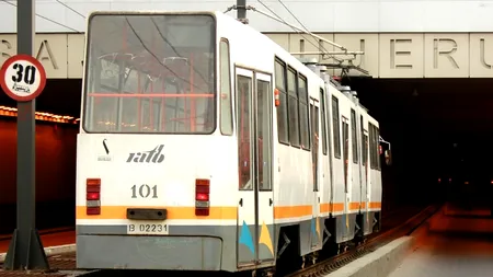 ACCIDENT LUJERULUI. Circulația tramvaielor de pe linia 41 a fost reluată pe ambele sensuri, după aproape șapte ore
