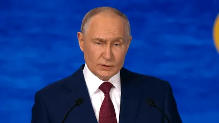 Putin spune că politicile economice ale Uniunii Europene sunt „mioape”. „Febra sancțiunilor este o armă care s-a întors împotriva lor”
