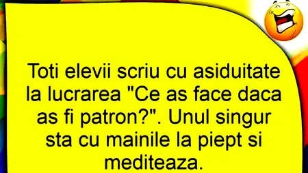 BANCUL de vineri | 