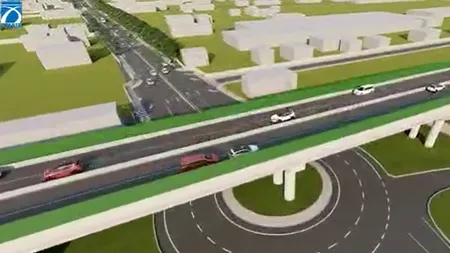 VIDEO | Cum se va moderniza DN1A pe sectorul dintre Centura București și intersecția cu șoseaua Chitila-Mogoșoaia