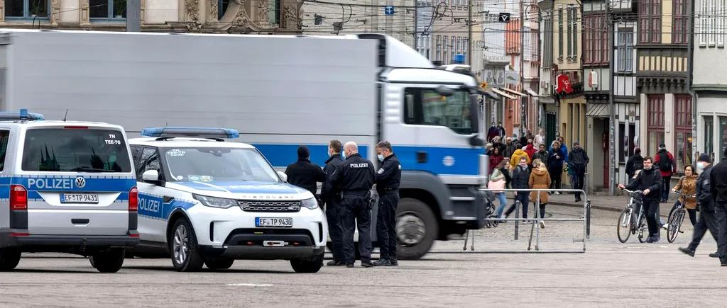 Două persoane au fost rănite în Germania, într-un atac cu cuţitul la Erfurt