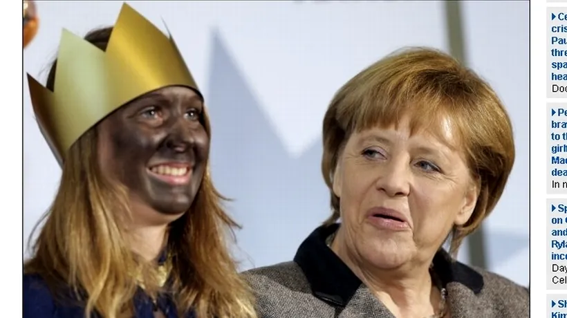 Angela Merkel, într-o imagine ce ar putea stârni controverse
