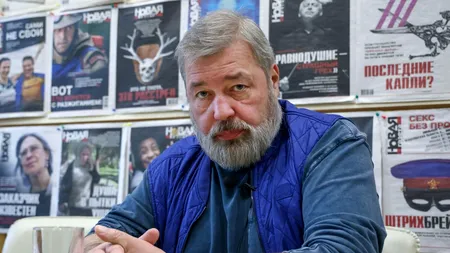 Novaya Gazeta din Rusia își suspendă activitatea, acuzând lipsa libertății de exprimare. Redactorul-șef a donat medalia Premiului Nobel pentru Pace către Fondul ucrainean pentru refugiați