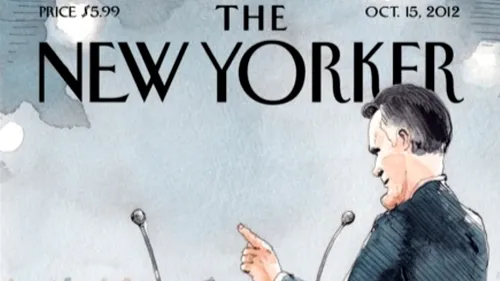 The New Yorker îl lovește dur pe Obama, după eșecul de la dezbaterea prezidențială. Caricatura care îi dă dreptate lui Clint Eastwood