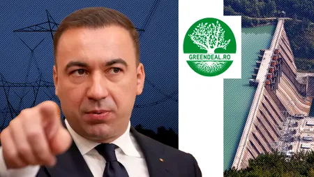 De unde vine COLAPSUL sistemului energetic național. Ministrul Energiei a descoperit apa caldă, eșecul Green Deal