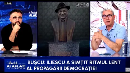 Doru Bușcu: „Iliescu a avut UMOR, deși l-am călcat în picioare”
