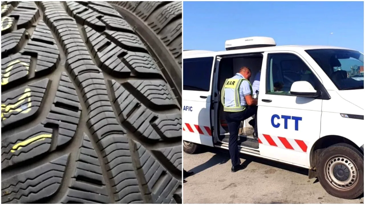 Ce RISCĂ șoferii care circulă cu anvelope de iarnă când e cald afară. Ce prevede legislația