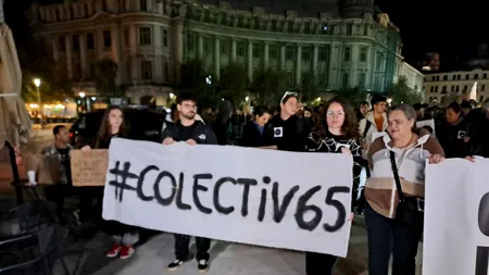 A început marșul comemorativ după 10 ani de la incendiul din Clubul Colectiv