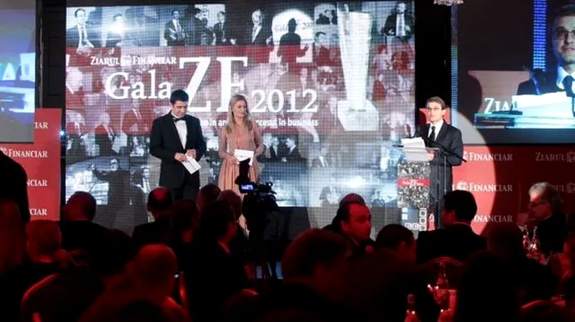 Cele mai valoroase companii din România, premiate la Gala Ziarul Financiar 2012