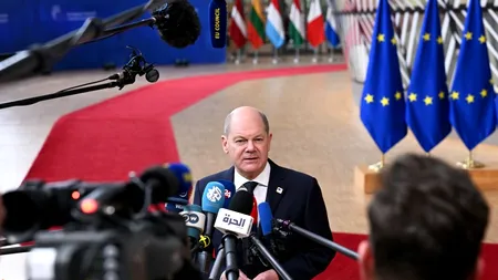 SUMMIT UE | Scholz vrea contribuții proporționale pentru Ucraina și cere armistițiu în Fâșia Gaza