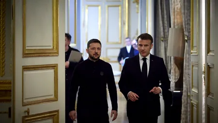 Volodimir Zelenski și Emmanuel Macron, consultări de urgență despre războiul din Ucraina și criza din Orientul Mijlociu
