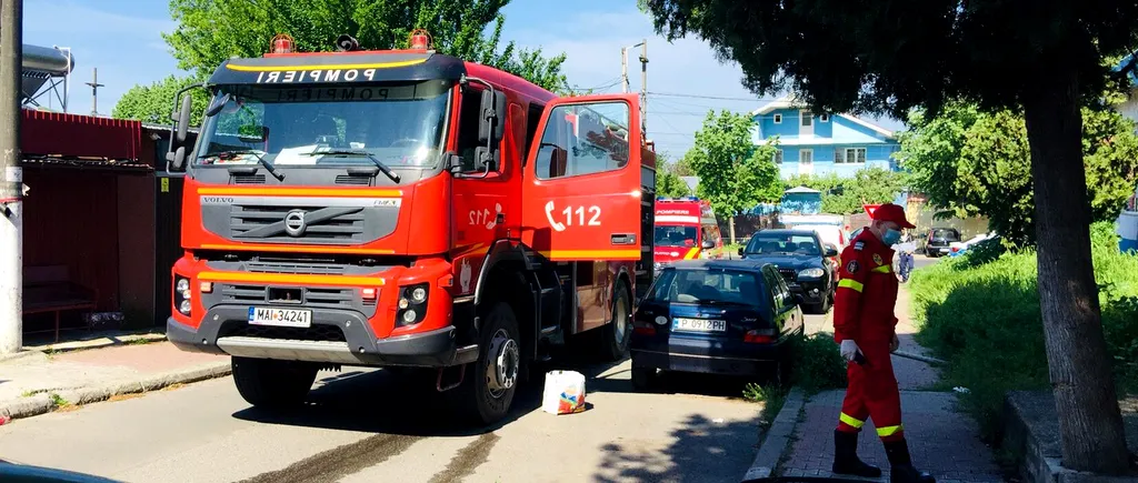 UPDATE - Incendiu puternic, la un centru de colectare a deșeurilor din sectorul 6. Flăcările au fost localizate și nu mai există posibilități de extindere (VIDEO)