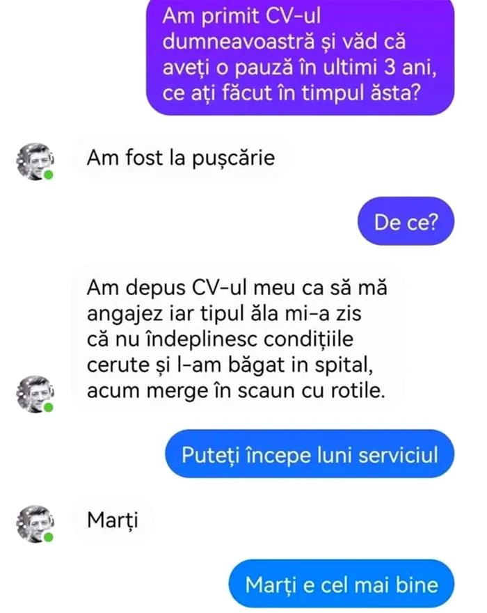 BANCUL ZILEI | CV-ul buclucaș