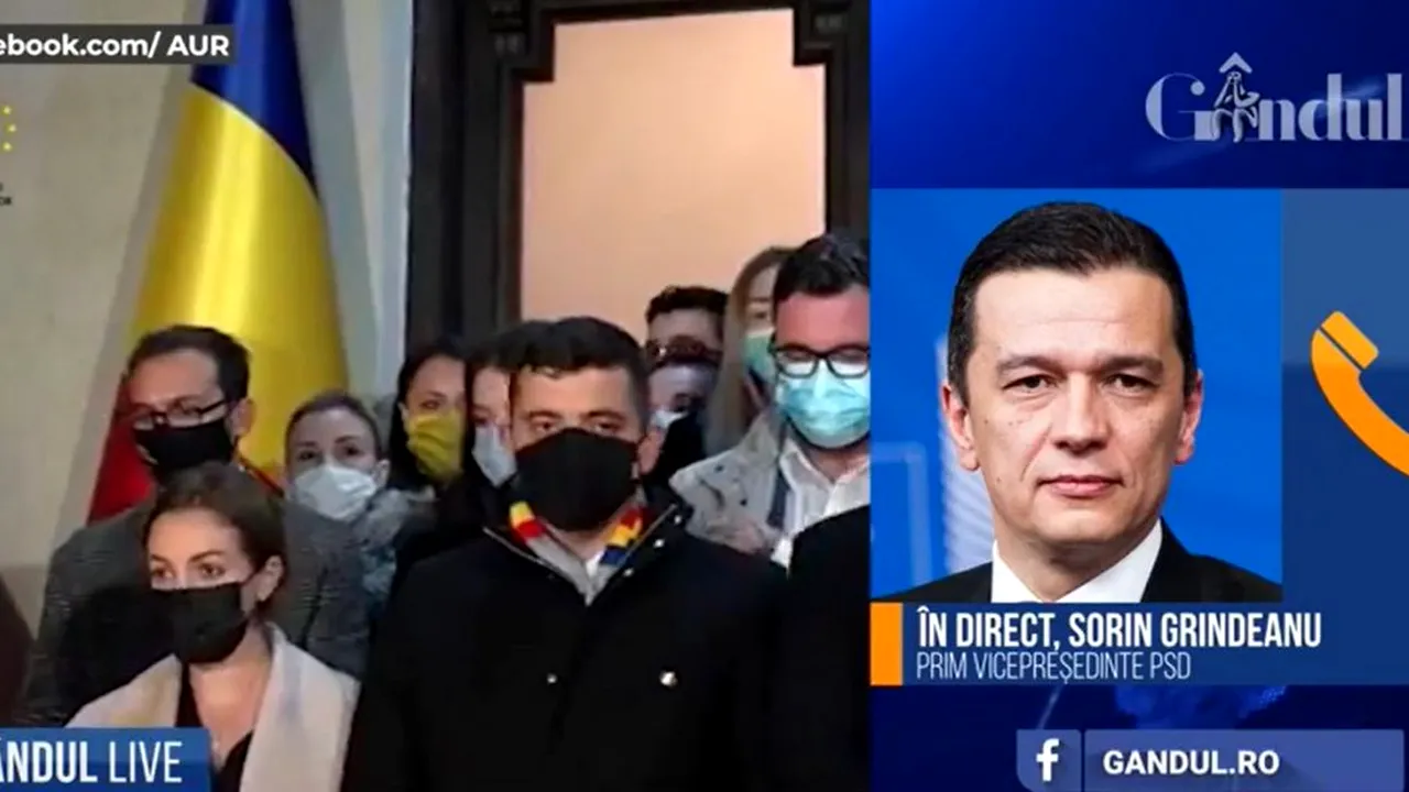 GÂNDUL LIVE. Sorin Grindeanu, despre surpriza AUR din Parlament: „Nu îmi este clară doctrina lor”