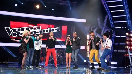 VOCEA ROMÂNIEI, sezonul 2. Antrenorii, pe aceeași scenă cu foștii lor elevi, finaliștii primului sezon