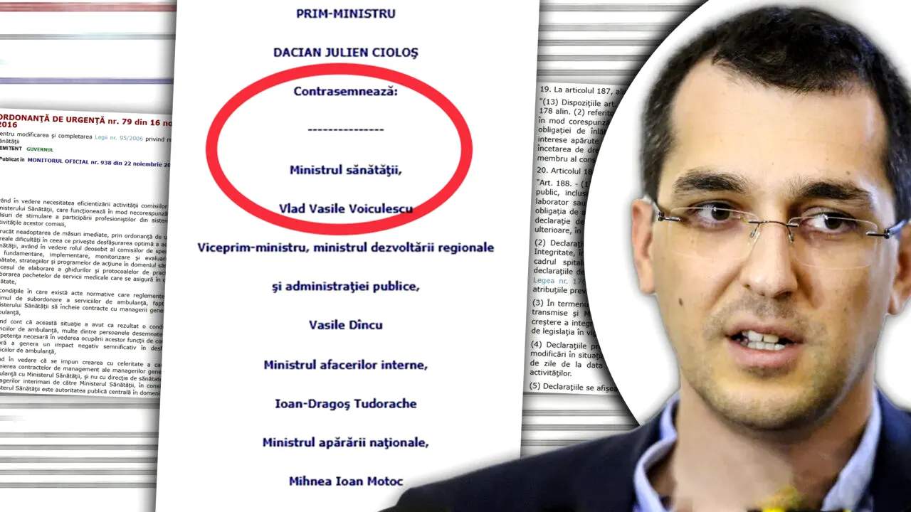 Culmea ironiei. Un OUG semnat de Vlad Voiculescu a dus la scandalul incompatibilităților din USR Timișoara. Cum au ajuns USR-iștii „victimele propriului succes”
