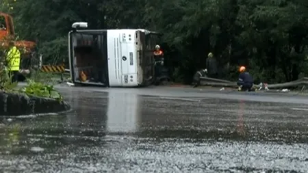 Restul persoanelor din autocarul răsturnat în Bulgaria, aduse în țară