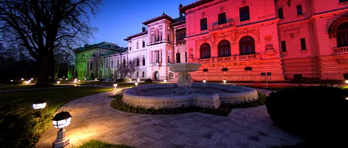 PALATUL COTROCENI, iluminat în culorile Italiei, joi seară. Ce a discutat Klaus Iohannis cu președintele italian