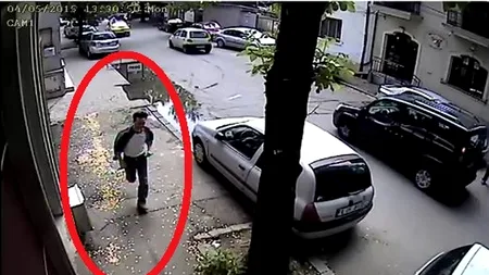 El este agresorul angajatului Pro TV. Imaginea a fost surprinsă de camerele de supraveghere