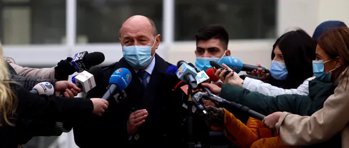 Traian Băsescu, sigur pe victoria PMP în Parlament: „Și-a luat aurul înapoi din ultimele cinci secții de votare”