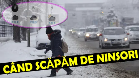 Meteorologii ACCUWEATHER anunță când scăpăm de ninsori în februarie 2025