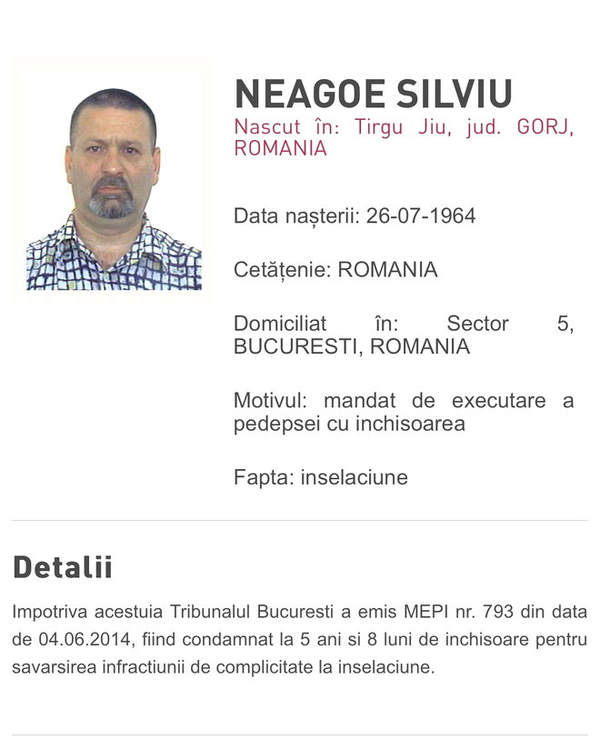 Un bărbat dat în urmărire internaţională, prins în București