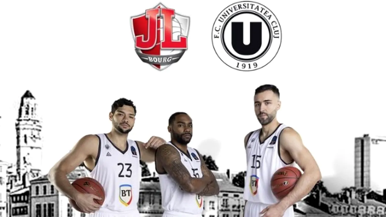 U BT Cluj, eșec în EuroCup la baschet masculin! Toate rezultatele echipelor românești în cupele europene