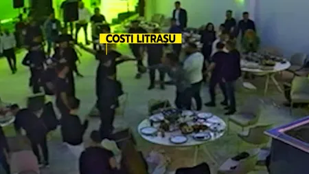 EXCLUSIV| Lider interlop PERICULOS, reținut după un scandal sângeros la petrecerea unor milionari. Litrașu a fost ajutat de temuții Bebino și Aticu