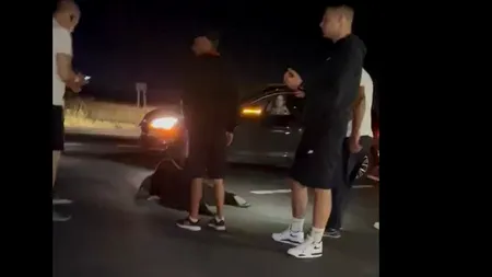 VIDEO | Un urs a fost lovit de mașină pe drumul național care leagă Brașovul de Pitești. Atenție! Imagini cu puternic IMPACT emoțional