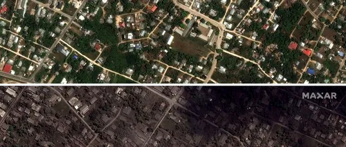Dezastrul din Tonga, văzut din satelit. Țara, devastată de erupția vulcanică și de valul tsunami care a urmat | VIDEO