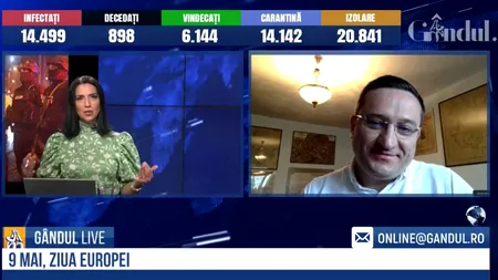 ZIUA EUROPEI. Istoricul Bogdan Bucur, la Gândul Live: În această criză generată de coronavirus, lucrurile care ne separă sunt puse pe tapet