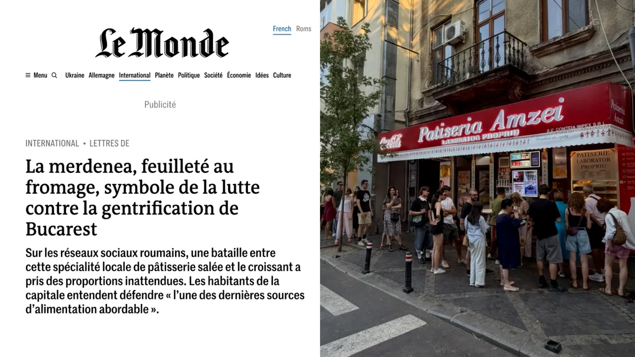 Războiul dintre merdenea și croissant a ajuns în presa franceză. Publicația Le Monde a scris despre revolta românilor