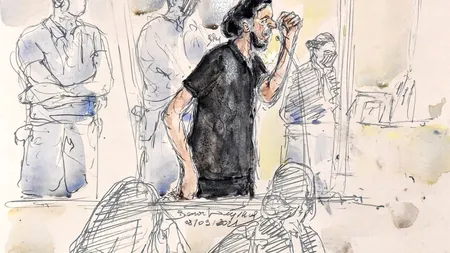 Franța: A început procesul privind atacurile de la Paris din 2015. Teroristul Salah Abdeslam, nemulțumit de condițiile de detenție: „De şase ani sunt tratat ca un câine!”