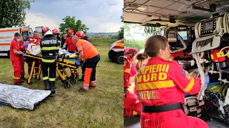 Alte două VICTIME, în stare critică, din explozia de la Dedeman Botoşani, vor fi transferate la Iași cu elicopterul SMURD