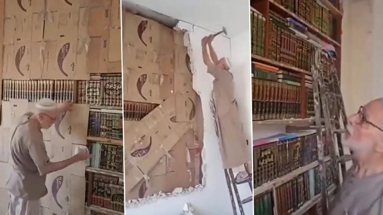 După un deceniu și jumătate, un sirian și-a recuperat biblioteca pe care a zidit-o de teama regimului lui Bashar al-Assad