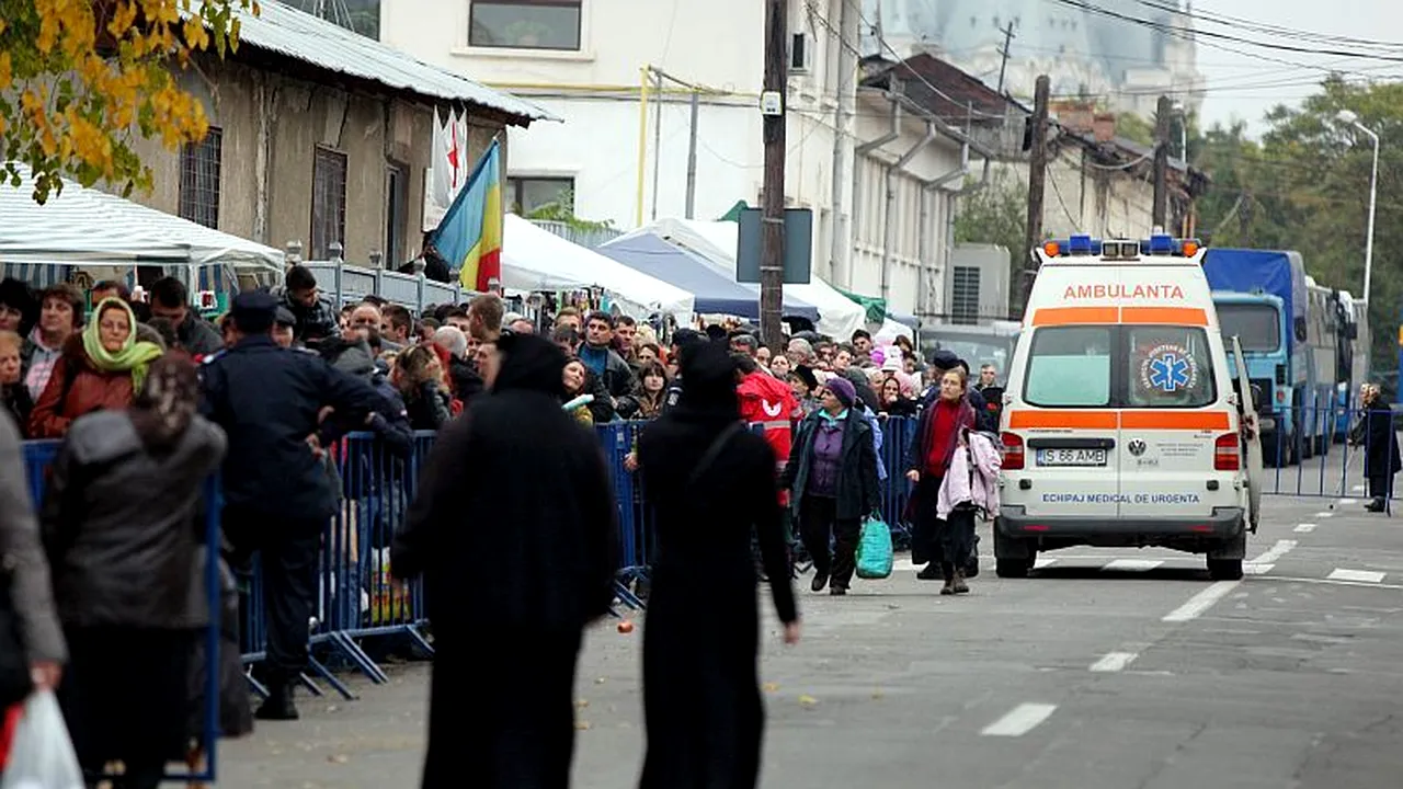 Peste 500 de intervenții medicale în timpul pelerinajului de la Iași
