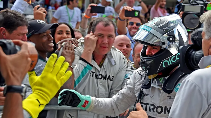F1: Rosberg se impune la Interlagos și încă speră la titlu