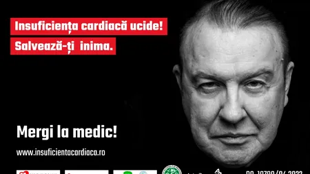 Insuficiența cardiacă ucide! Salvează-ți inima. Mergi la medic!