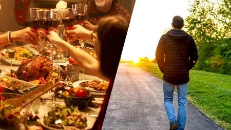 Câți pași trebuie să faci zilnic, pentru a arde caloriile din mâncărurile și băuturile de Crăciun, potrivit unui studiu