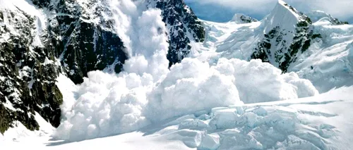 Risc de avalanșă în Bucegi și Făgăraș