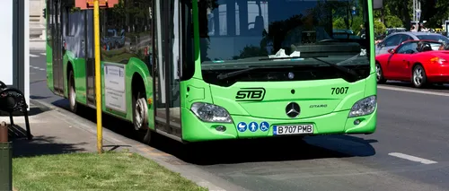 Noile autobuze Mercedes hibrid din Bucureşti au început deja să fie vandalizate (VIDEO)