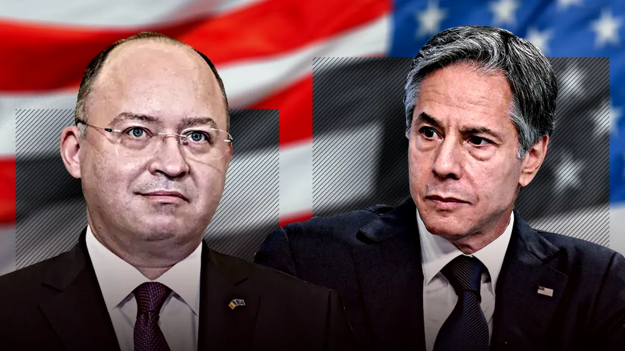 25 de ani de la lansarea Parteneriatului Strategic între România și SUA | Bogdan Aurescu, consultări politice bilaterale la București cu Antony Blinken, secretarul de stat al SUA