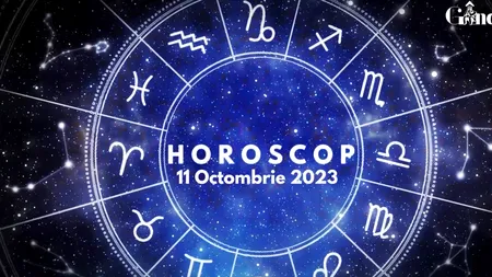 VIDEO | Horoscop zilnic pentru miercuri, 11 octombrie 2023. Zodia care scapă de o grea apăsare